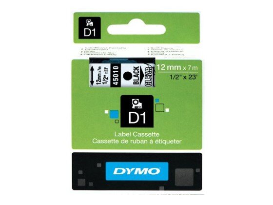 DYMO TAPE D1 12MM X 7M BLACK ON CLEAR-preview.jpg